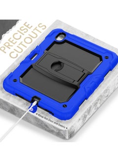 Best Choice Products For iPad Air 6th Generation Case 11 inch M2 2024,Heavy Duty Shockproof Protective Case with Pencil Holder for iPad Air 11 inch 2024 - Blue  - Image 3