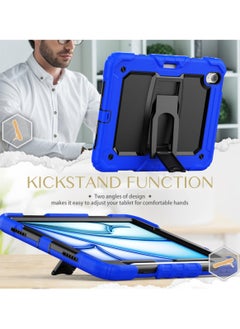 Best Choice Products For iPad Air 6th Generation Case 11 inch M2 2024,Heavy Duty Shockproof Protective Case with Pencil Holder for iPad Air 11 inch 2024 - Blue  - Image 2
