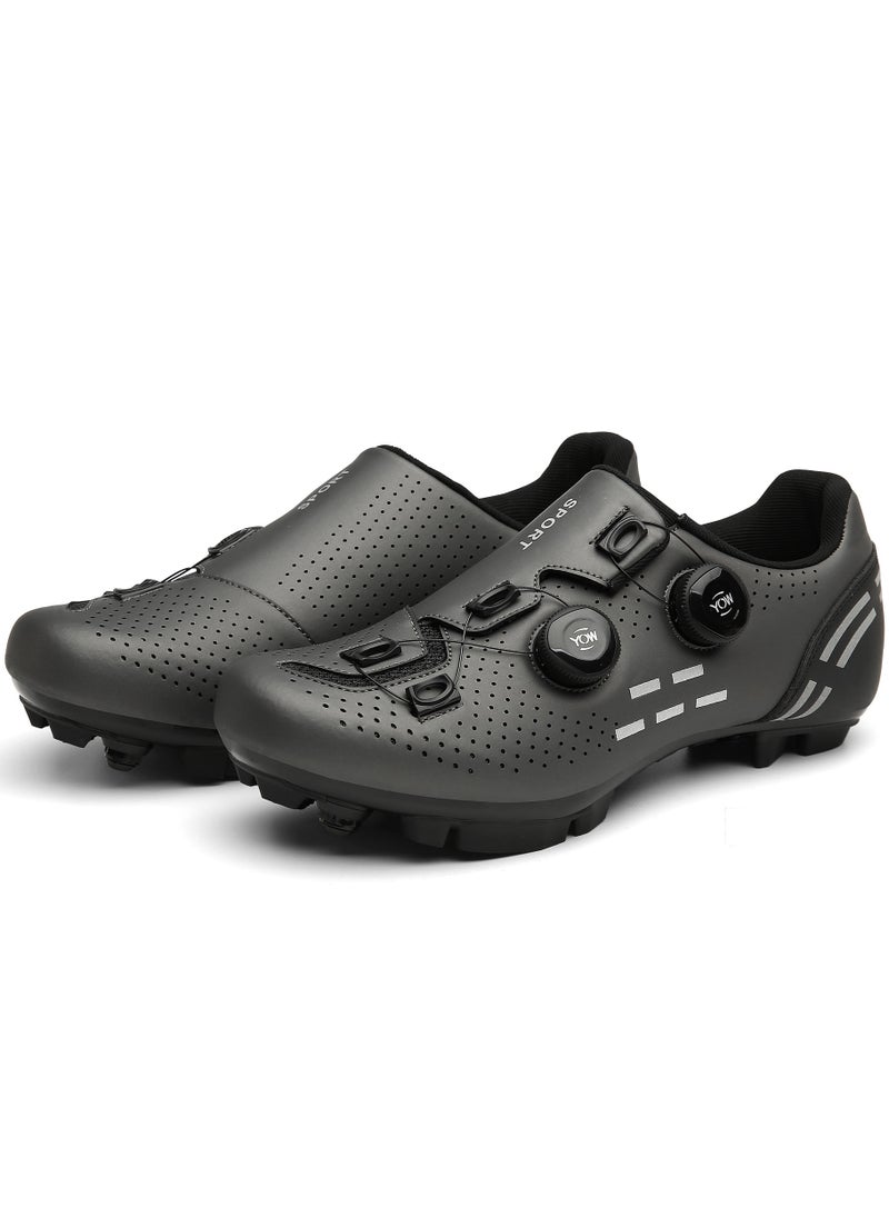 KUYING New Type of Road Lock Cycling Shoes Hard Sole Mountaineering Shoes Racing Sports Shoes 