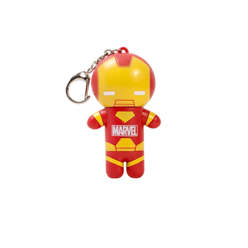 Lip Smacker Marvel Lip Balm Keychain, Clear & Glossy, Fun & Giftable, Cruelty Free - Iron Man - Image 3