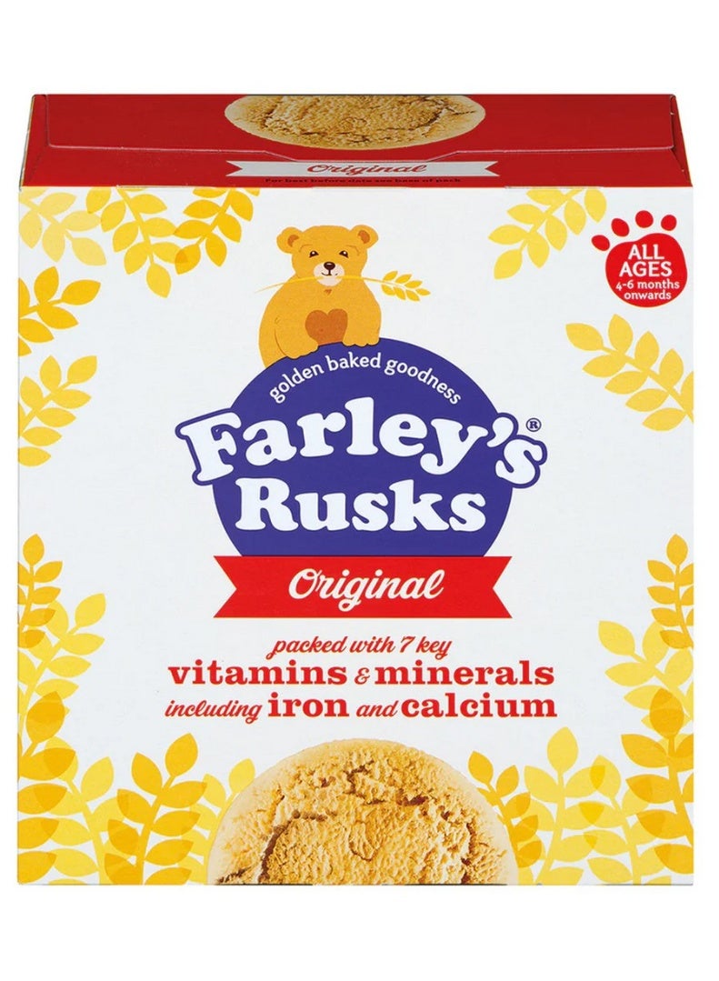 Farley'S Rusks Original Contains 7 Vitamins Minerals Iron & Calcium 6 Months Onwards 300G - Image 1