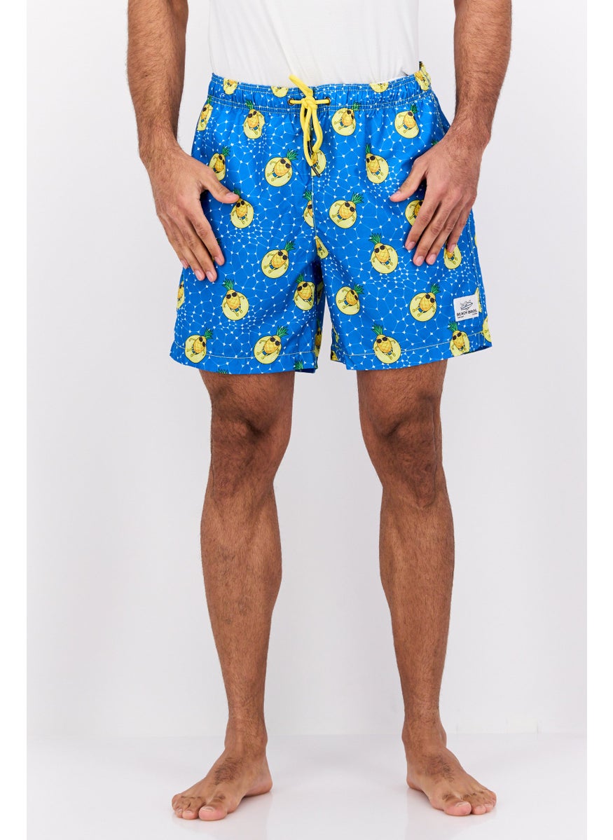 Men Allover Print Beach Short, Blue - pzsku/Z0016B91CDADCB52F02A3Z/45/_/1737641950/7d389ad9-ce6f-47a7-bf49-44613f670e67