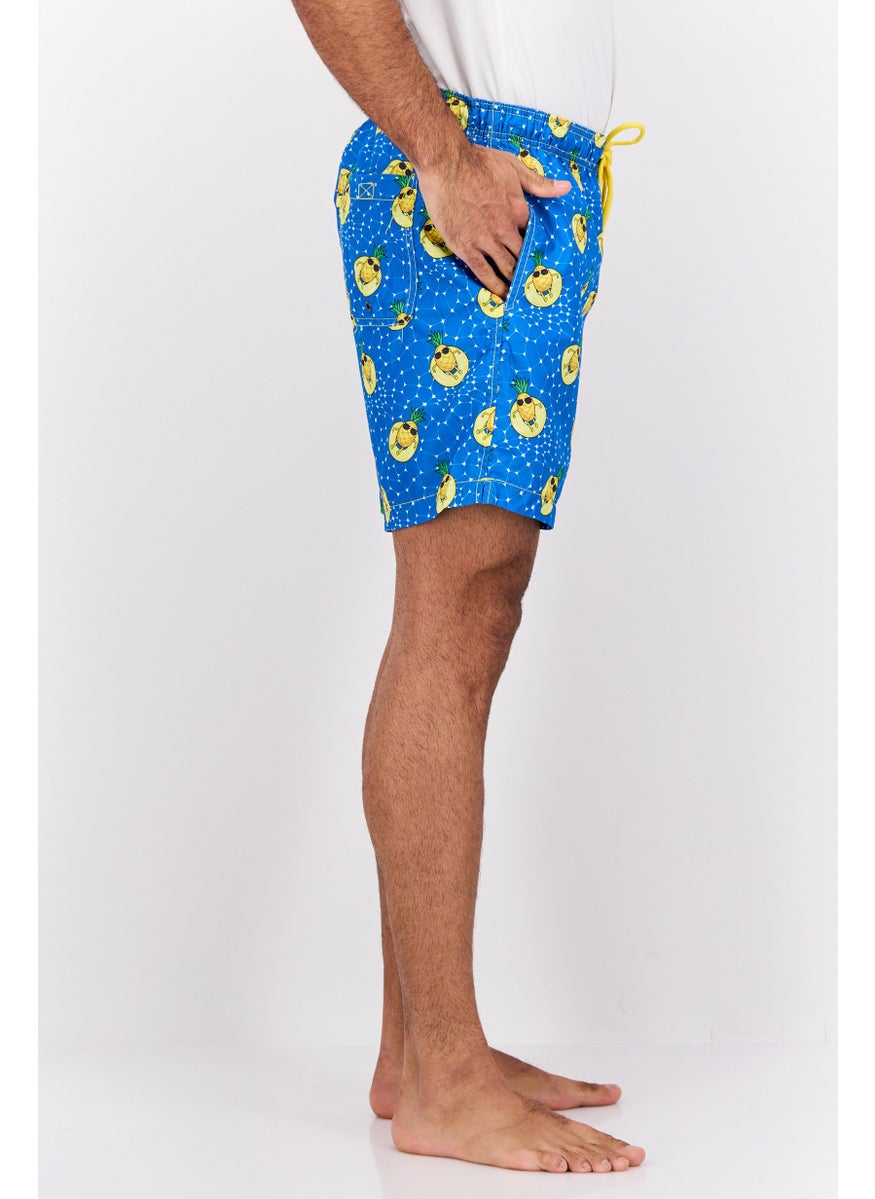 Men Allover Print Beach Short, Blue - pzsku/Z0016B91CDADCB52F02A3Z/45/_/1737641953/56a4d183-0103-457a-bb56-c97051b56cd8