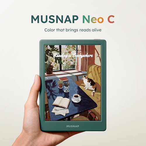Musnap Neo C 64GB+4GB Colour eBook Reader Supports 3rd-Party apps, 6” E Ink ePaper eReader Digital Paper, with Color Display, Long Battery Life for Reading - Image 2