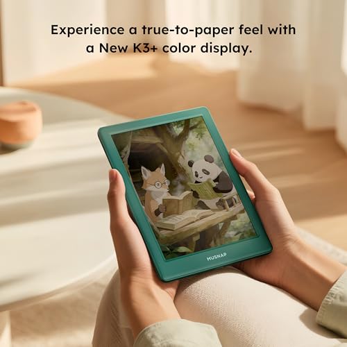 Musnap Neo C 64GB+4GB Colour eBook Reader Supports 3rd-Party apps, 6” E Ink ePaper eReader Digital Paper, with Color Display, Long Battery Life for Reading - Image 4