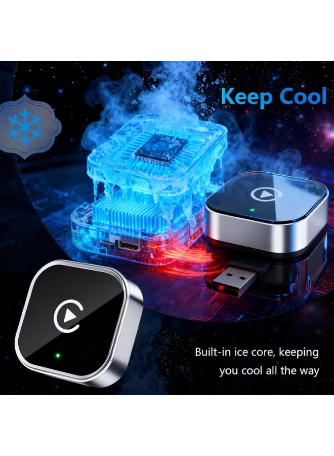 Wireless Car Adapter - Fast Auto Connect Plug & Play Mini Device for Seamless Navigation, Music & Hands-Free Driving - Image 3
