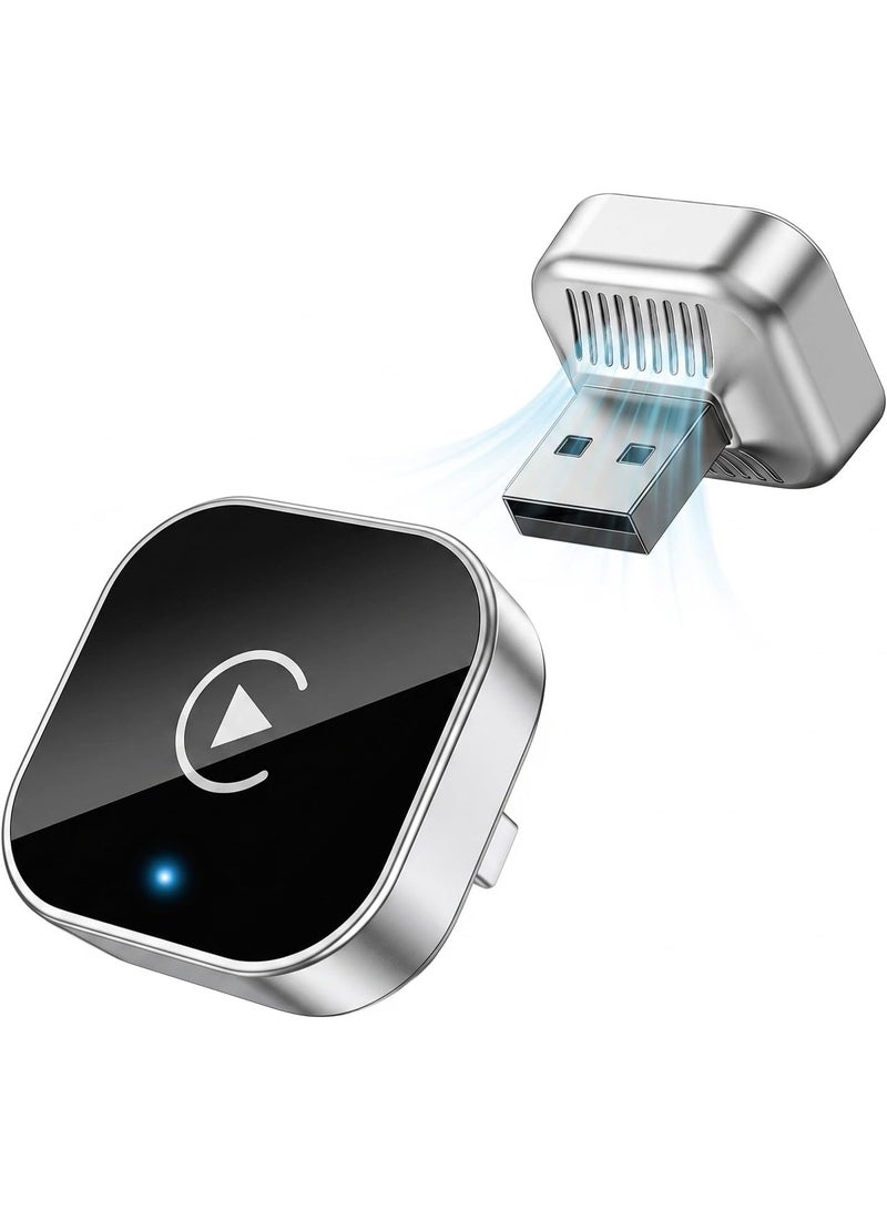 Wireless Car Adapter - Fast Auto Connect Plug & Play Mini Device for Seamless Navigation, Music & Hands-Free Driving - Image 1