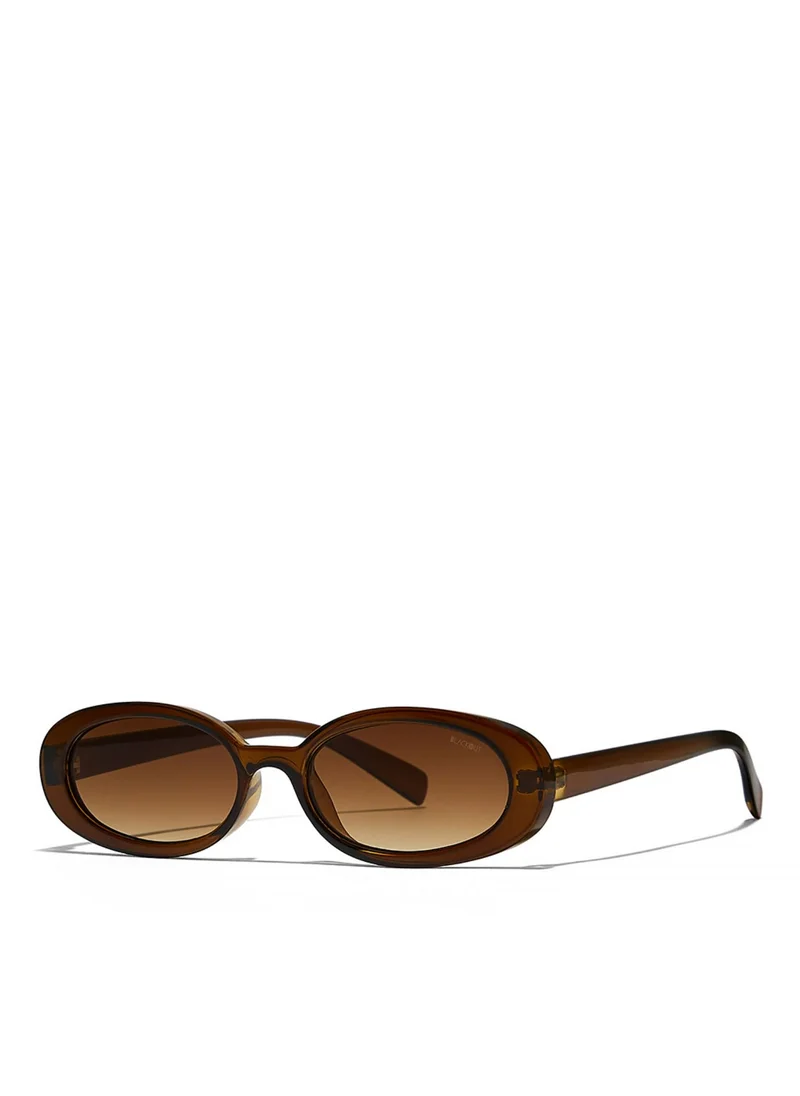 Blackout DREW Women Brown Sunglasses