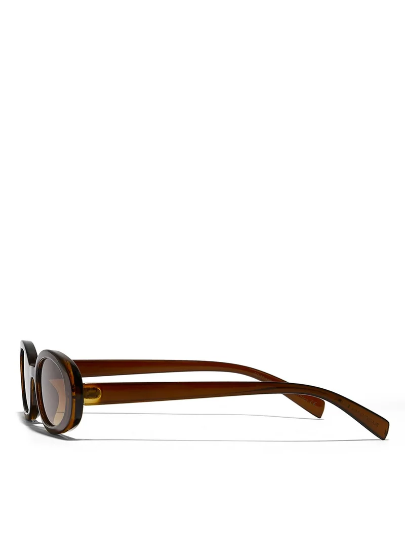 Blackout DREW Women Brown Sunglasses
