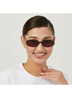 بلاك أوت نظارات شمسية نسائية دريو بنية  - Image 4