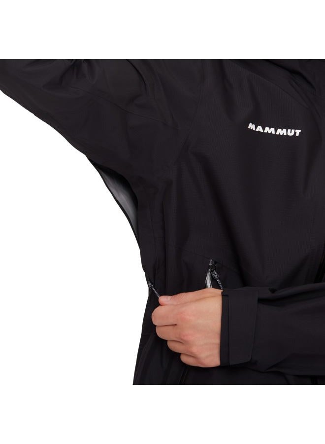 Mammut Men's Alto Light Hs Hooded Hardshell Jacket, Black, L - Image 3