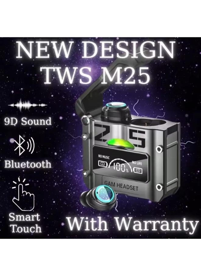 GAM - M25 Bluetooth Earphones – Touch Control & Advanced Noise Cancellation - Image 1