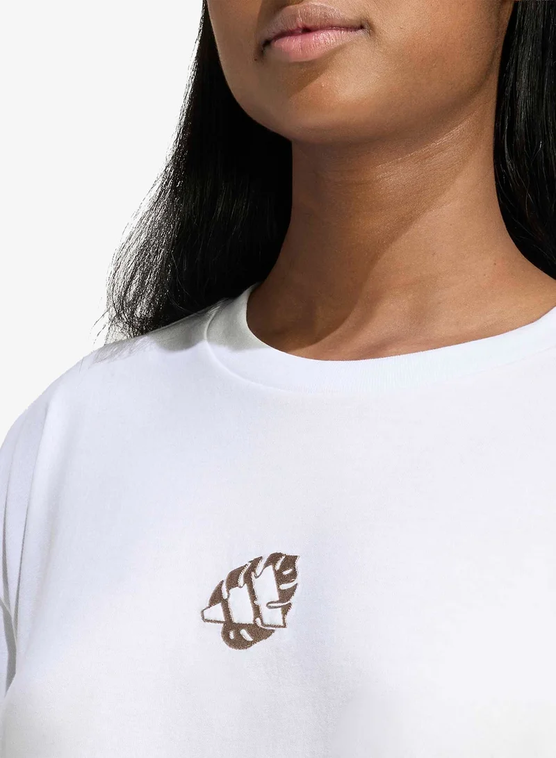 Adidas  Animal Oversized Graphic T-Shirt for Women | Best Price UAE
