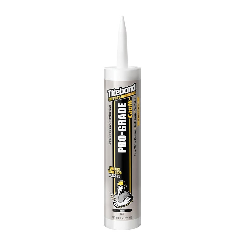 Titebond 101 Oz ProGrade 7401 Acrylic Latex WaterBased Caulk  White - Image 1