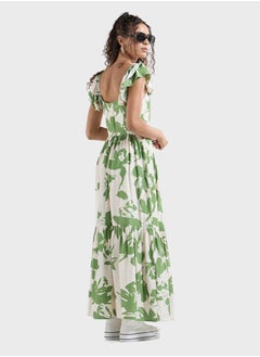 FAV Printed Sweetheart Neck Dress  - Image 2