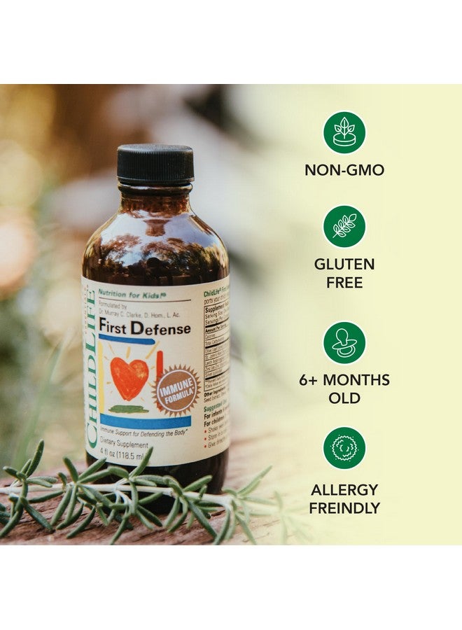 CHILDLIFE ESSENTIALS First Defense - Kids Immune Support, Immune Support for Kids, Toddlers 1-3, Babies 6 Months+, Vitamin Syrup with Elderberry, Zinc, Non GMO, Gluten Free - 4 Fl Oz (Pack of 3) - Image 4