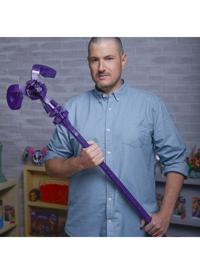 Mega Brands Mega Masters of The Universe Building Set, Havoc Staff with 741 Pieces, 40 Inches Long, for Adult Collectors  - Image 3