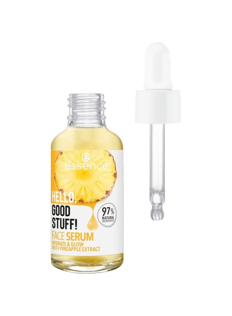 Essence Hello Good Stuff Moisturizing Facial Serum with Pineapple Extract - 30ml - Image 1