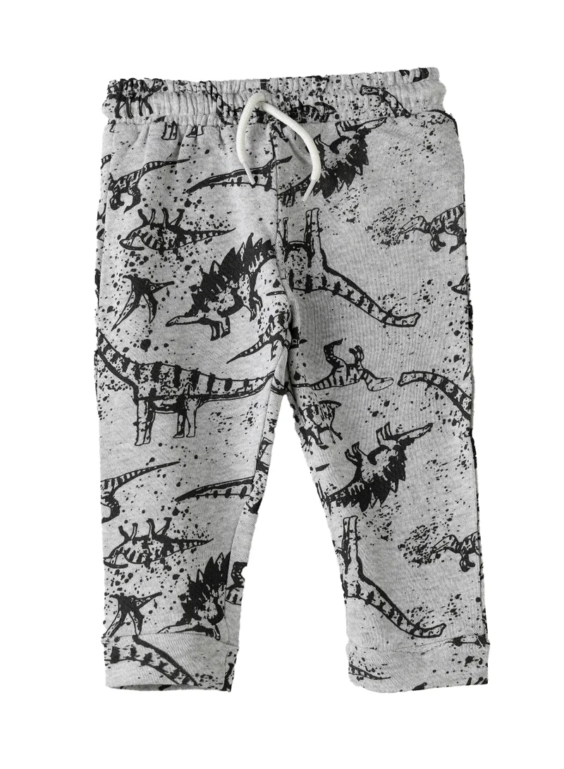 JAM Boys Grey Dinosaur Joggers