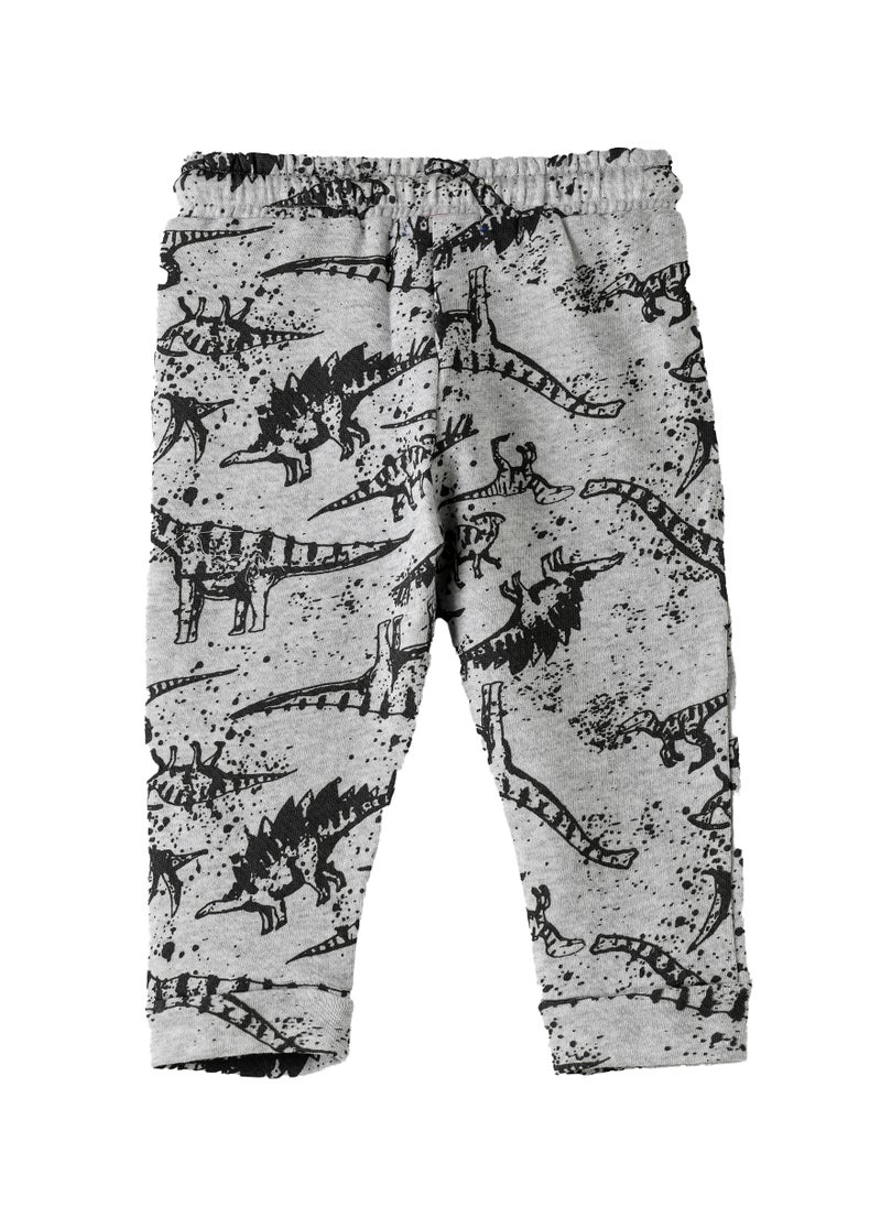 JAM Boys Grey Dinosaur Joggers  - Image 2