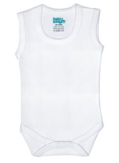 BabiesBasic Super Combed Cotton, Sleeveless Printed Bodysuit, for New Born to 24months. Set of 3, White - pzsku/Z0017F6D578F8AA2C7EC6Z/45/1741245422/81fe4f32-70e6-47ef-8cfd-a24e8e1c32a1