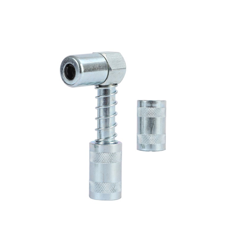 Lock Clamp Type Grease Nozzle Grease Gun Nozzle Head Manual Electric Pneumatic Grease Nozzle Coupler Flat Head Nozzle Accessories - Image 5