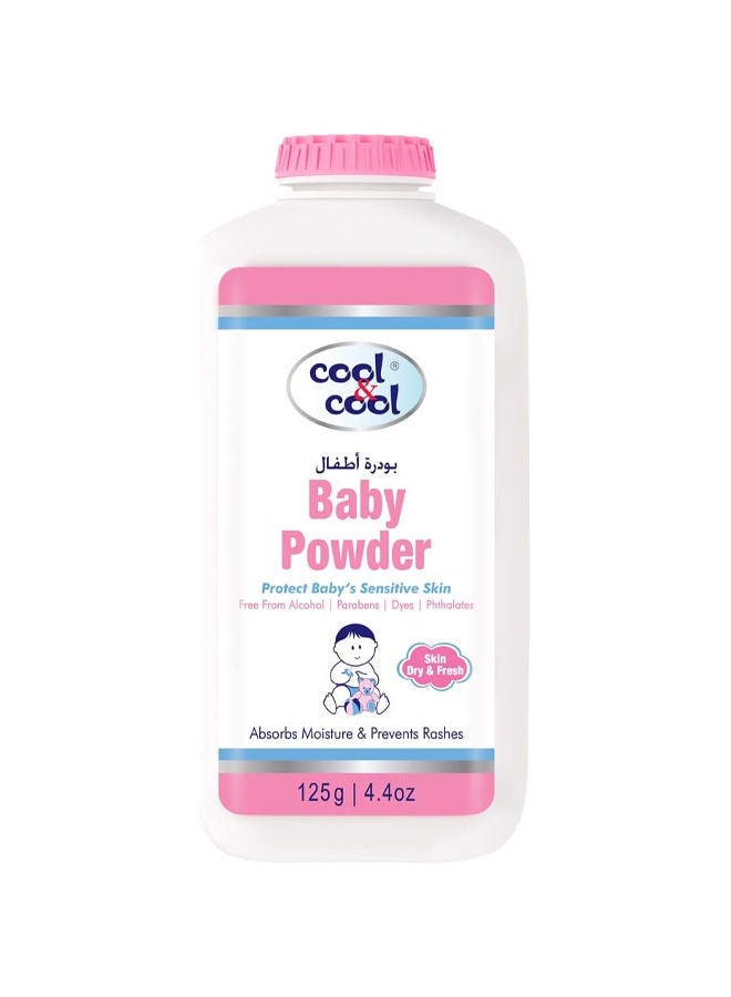 Cool & Cool Protect Baby's Sensitive Skin Baby Powder - 125g - Image 1