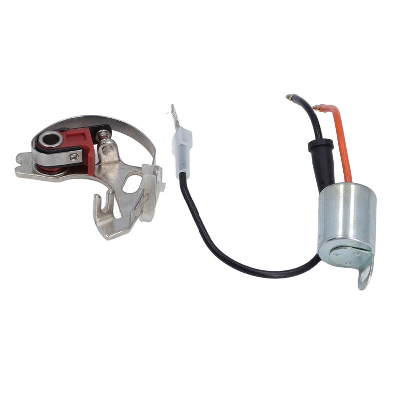 Distributor Points and Condenser Set for Type 43D4 43D6 45D4 45D6 Metal ABS Construction Enhanced Ignition - Image 5