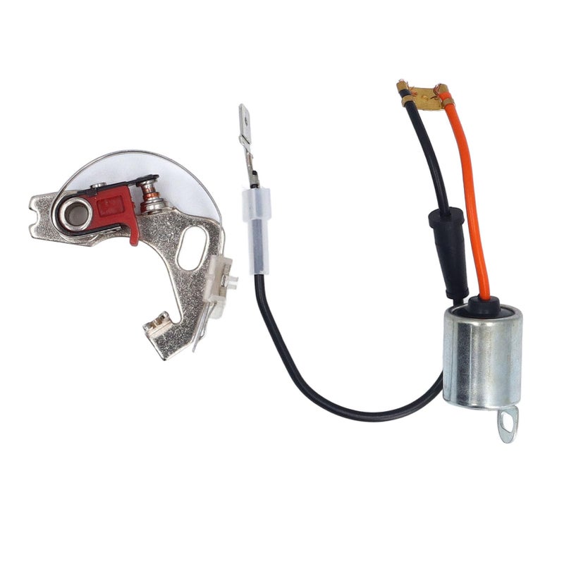 Distributor Points and Condenser Set for Type 43D4 43D6 45D4 45D6 Metal ABS Construction Enhanced Ignition - Image 2