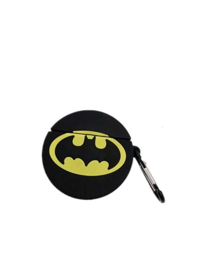 Black Batman Logo Airpods Cover