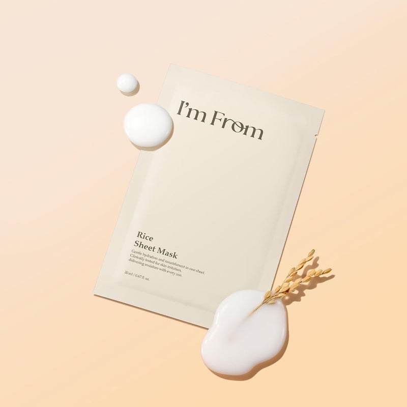 I'M FROM Rice Sheet Mask 20Ml (5Ea) - Image 2