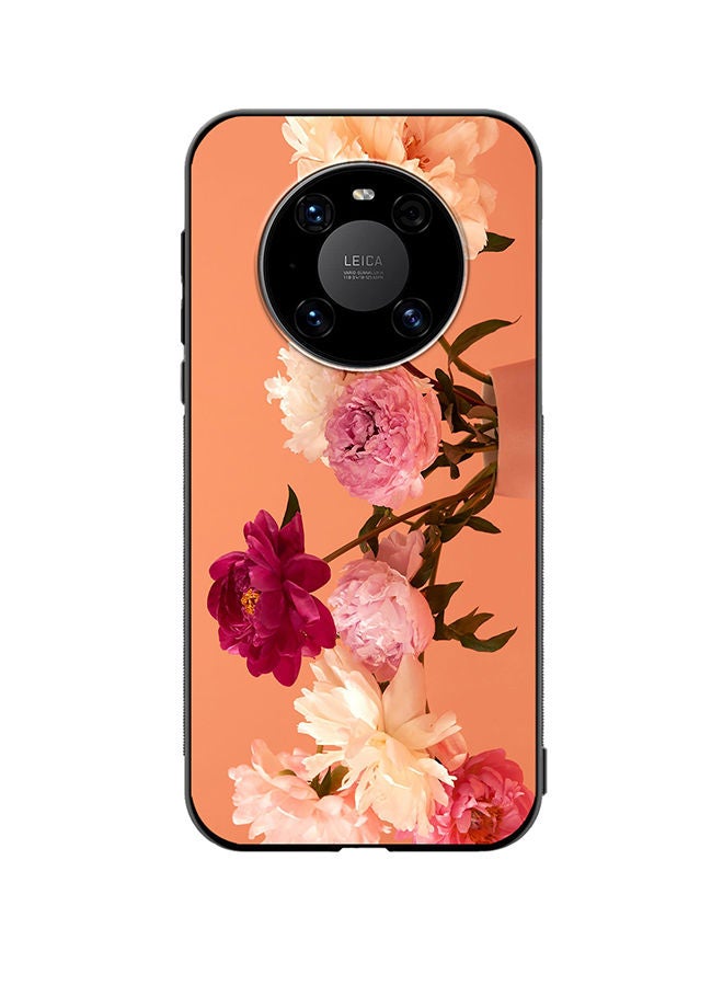 VR CREATIVE Protective Case Cover For Huawei Mate 40 Flower Design Multicolour - Image 1