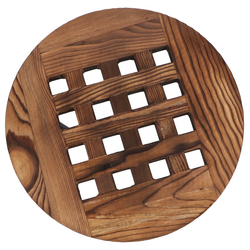 Round Board Platform Flower Pot Tray Removable Plant Flower Pot Base - Image 1