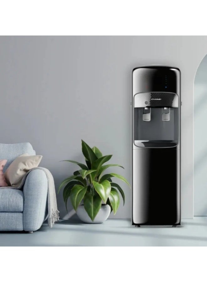 كولداير كولدير  مبرد مياه تحميل علوي كولدير كلاسيك A ، ساخن وبارد ، 2 حنفية ، اسود - Image 3