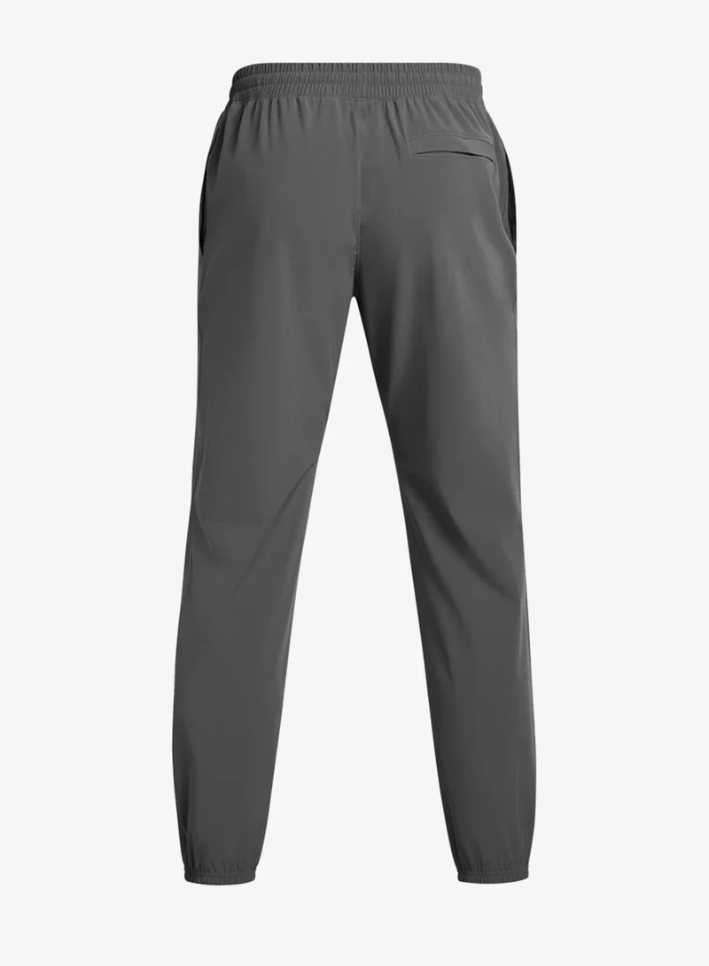 Under Armour Castlerock /  / Black UA Vibe Woven Jogger for Men | Best Price UAE