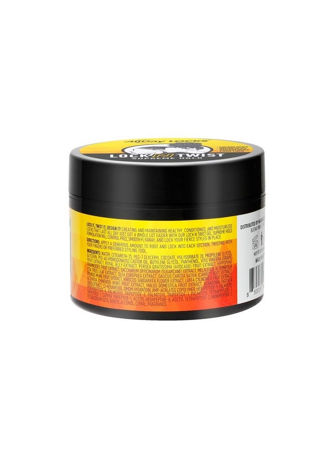 AllDay Locks Lock N Twist | Locking Gel, Re-Twist Locks, Supreme Hold | Smooths & Tames Frizz, Flake Free, Soft Finish | 5 Oz - Image 1