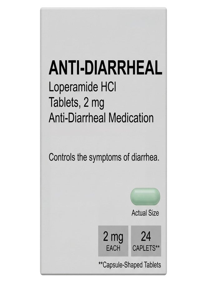 Anti-Diarrheal Loperamide HCI 2 mg 24 Caplets