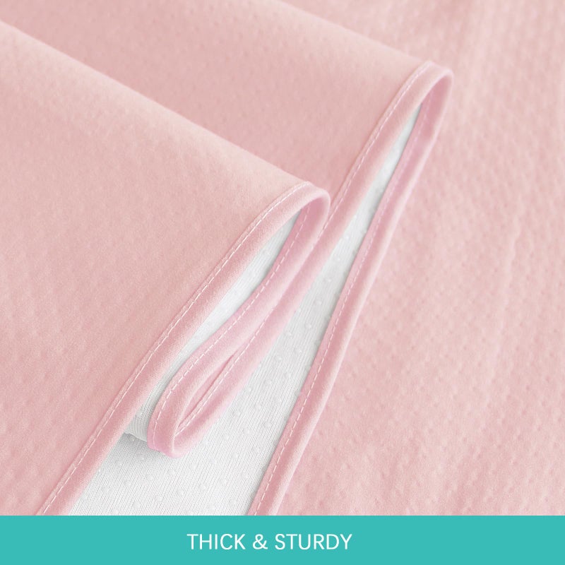 Biloban Splat Mat 2 Pack for Under High Chair & Arts & Crafts & Eating Mess, Waterproof 42''Ã—46'' Baby Playtime Anti-Slip High Chair Mat for Floor or Table, Reusable & Portable Splash Mat for Under High Chair - Image 3