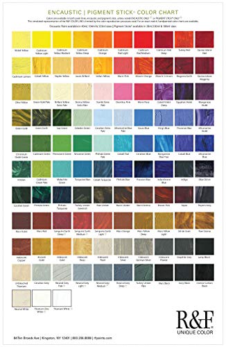 R&F Handmade Paints - Professional Oil Pigment Stick, Ancient Gold, 38 ml - Image 4
