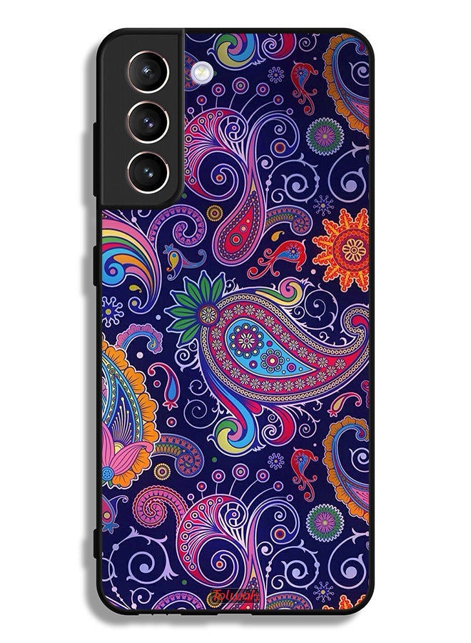 Tolwak Samsung Galaxy S21 5G Protective Case Cover Mandala Art Pattern - Image 3