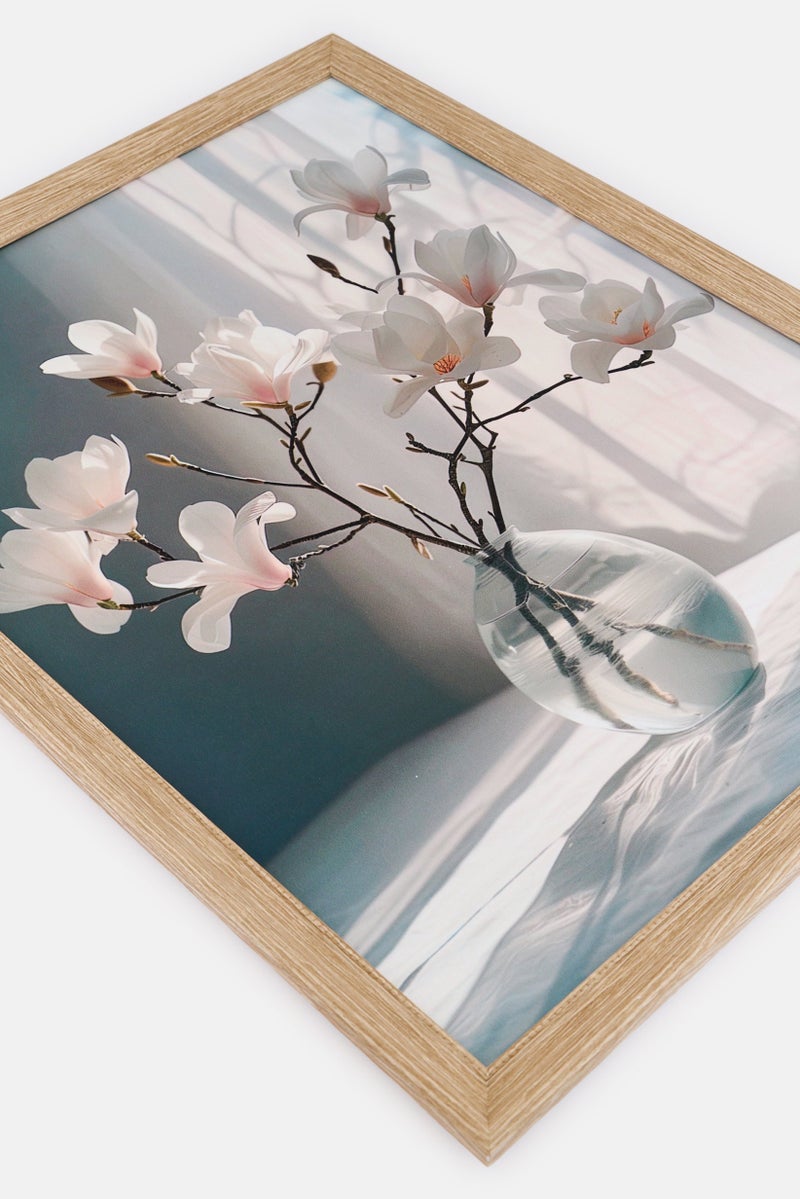 Bebe Home Flower Paint Framed Wall Art - Image 3