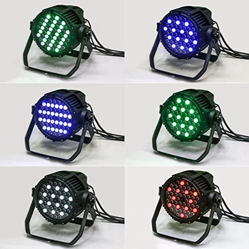 MADOWL Led Stage Lights, 54x3w RGBW Waterproof Led Par Light, IP67 DMX Outdoor LED Uplight - Image 5
