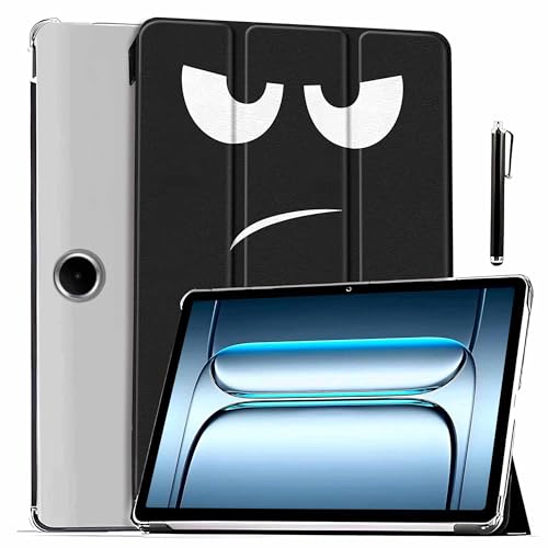 ProElite Case Cover for OnePlus Pad Lite 11 inch Case, Smart Flip Case Cover for OnePlus Pad Lite 11 inch Case Translucent Back with Stylus Pen [Auto Sleep Wake Feature], Don't Touch - Image 1