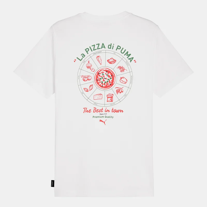 PUMA Men's Graphics Pizza T-Shirt