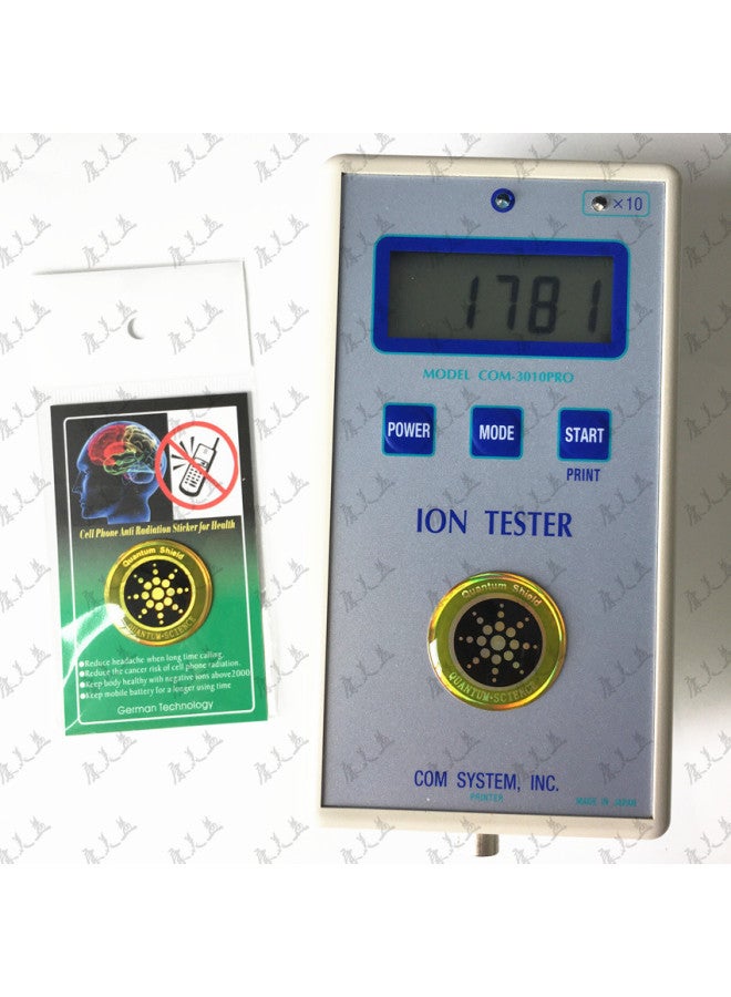 Negative Ion Anti-radiation Mobile Phone Energy Shield Computer Electrical Anti-electromagnetic Wave Mobile Phone Sticker-Color:Silver - Image 4