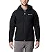 Columbia Mens Ascender II Hooded Softshell Rain Jacket Black Medium - Image 2