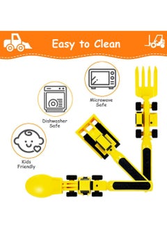 Eazy Kids Spoon, Fork & Pusher - Yellow, Truck, 3Pcs - pzsku/Z0019496264D17E6392EAZ/45/_/1713184013/a0aa1db4-2147-4f16-ab0e-c043e810c3ed