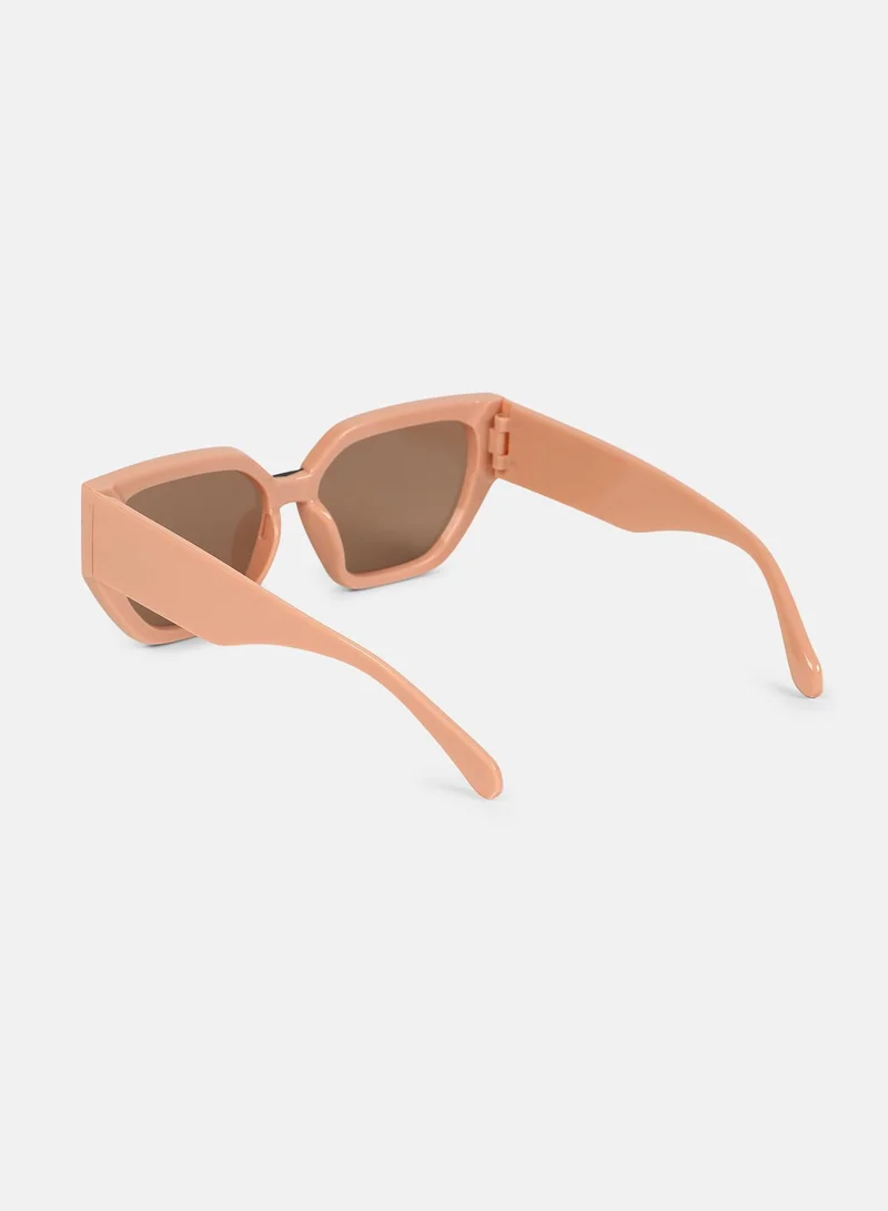 Haute Sauce  Polarized Full Rim Cat Eye Sunglasses For Women for Women | Best Price UAE
