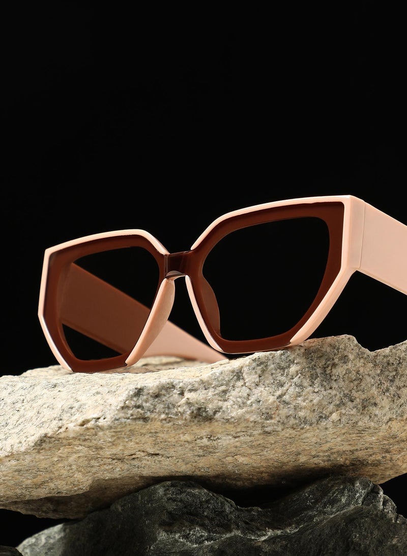 Haute Sauce Polarized Full Rim Cat Eye Sunglasses For Women - Image 2