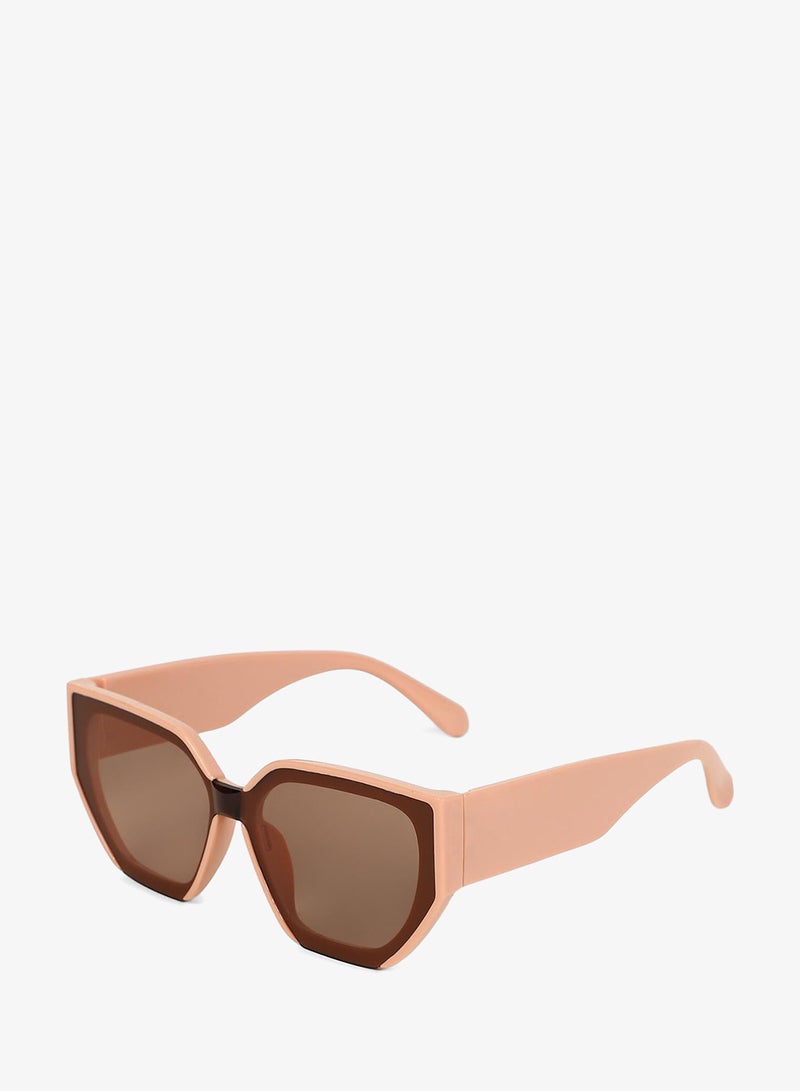 Haute Sauce Polarized Full Rim Cat Eye Sunglasses For Women - Image 5